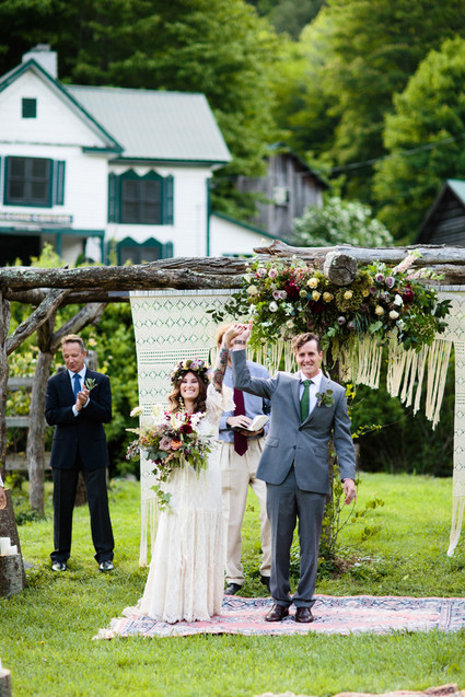 rustic boho diy wedding
