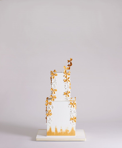 Modern wedding cake