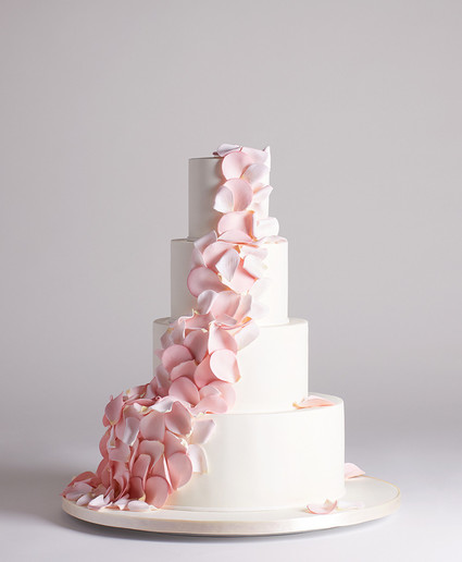 Modern wedding cake