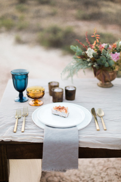 Desert wedding ideas