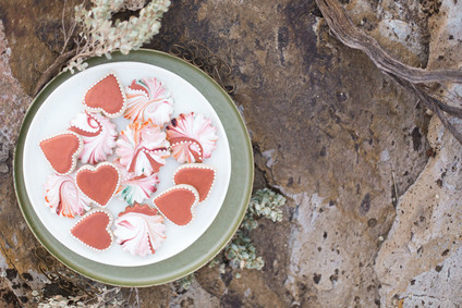 Heart shaped cookies