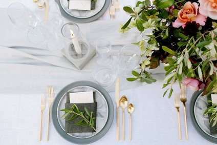 Elegant tablescape