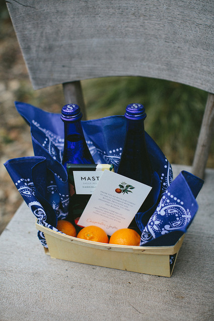 Wedding favor basket Inspiration