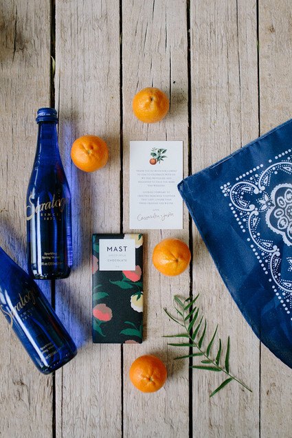 Wedding favor basket Inspiration