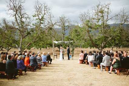 Rustic California wedding