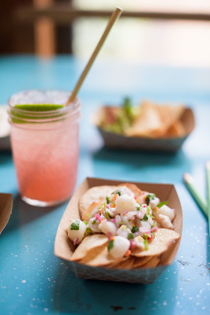 street tacos and margaritas