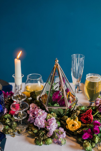 Jewel tone wedding inspiration Inspiration