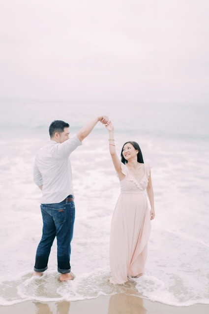 Laguna Beach maternity photos Inspiration