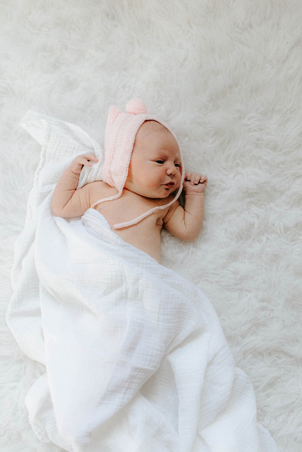 Baby girl newborn photos