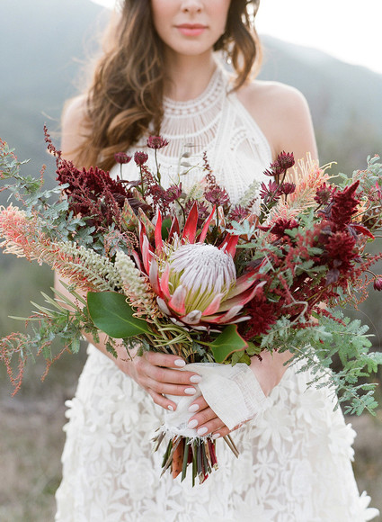 Bohemian bridal fashion inspiration