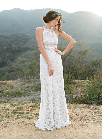 Bohemian bridal fashion inspiration