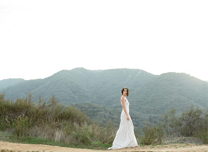 Bohemian bridal fashion inspiration