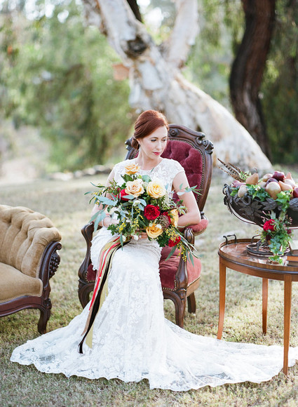 Fall wedding