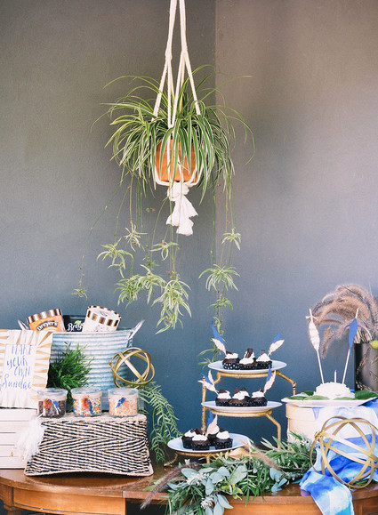 Boho boy's 1st birthday party ideas