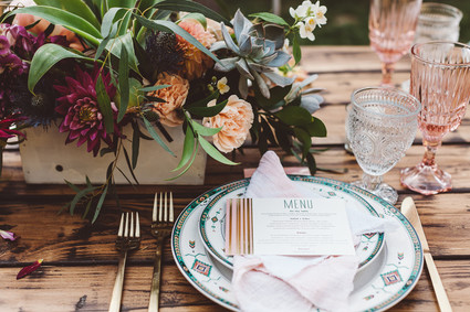 Southwest bohemian wedding