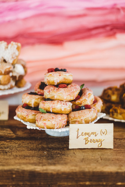 Donut dessert table