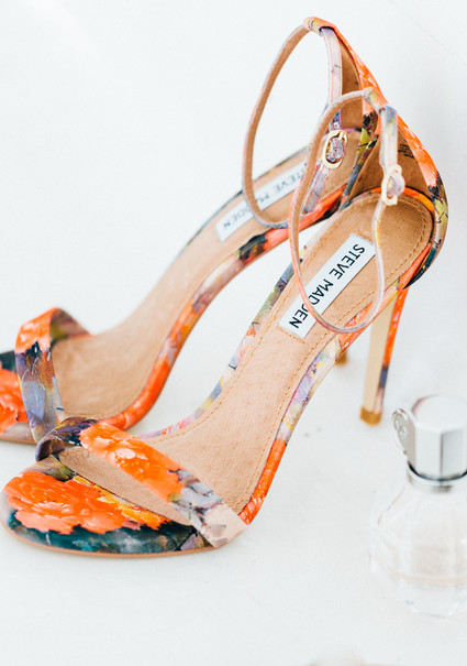 Floral heels