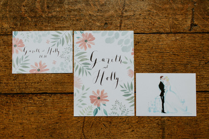 Spring wedding invitations