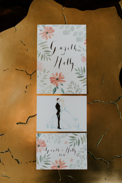 Spring wedding invitations