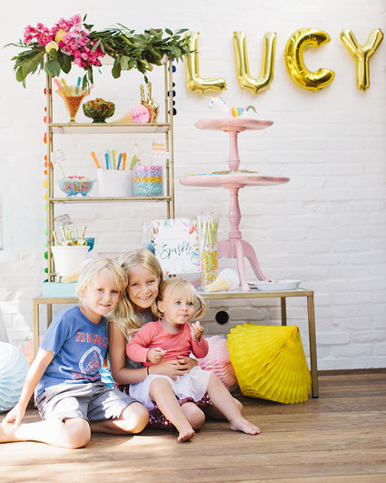 rainbow birthday party ideas Inspiration