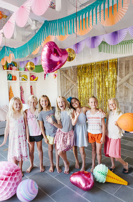 rainbow birthday party ideas