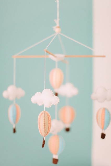 hot air balloon mobile