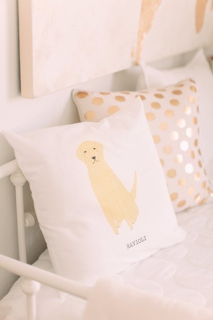 Travel themed girls nursery