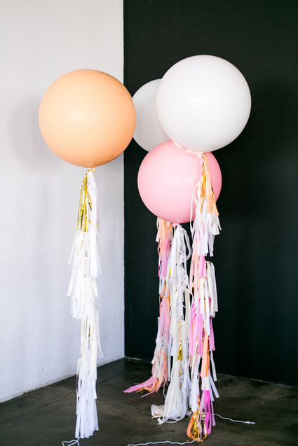 Balloon wedding decor