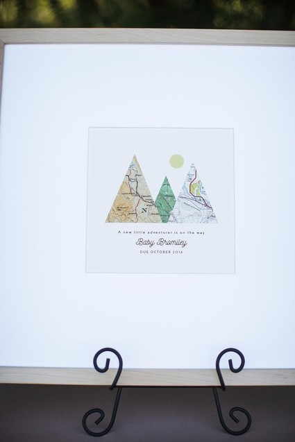 Mountain adventure baby shower Inspiration