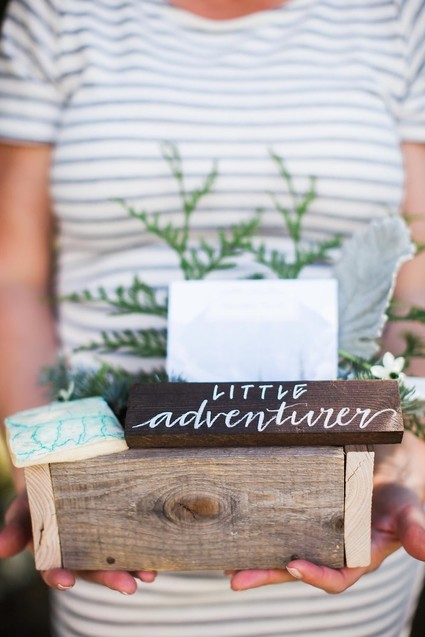 Mountain adventure baby shower Inspiration