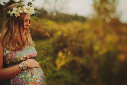 hippie maternity photos