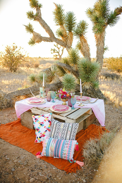 Mexican inspired wedding decor