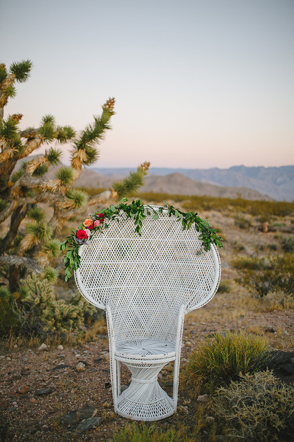 Bohemian wedding decor