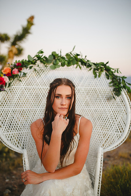 Bohemian wedding decor