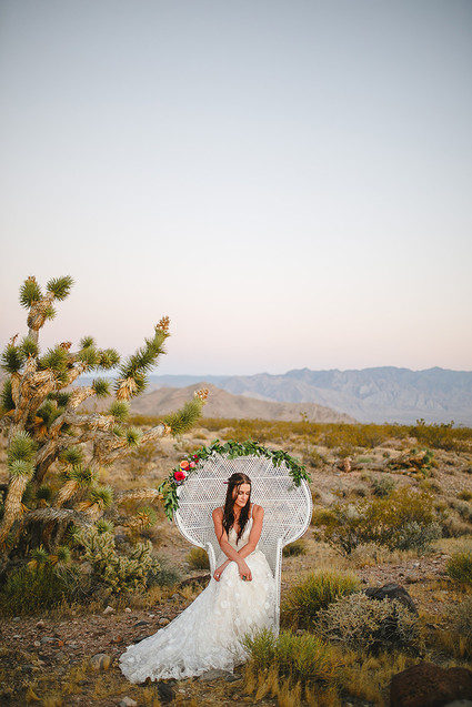 Bohemian wedding decor