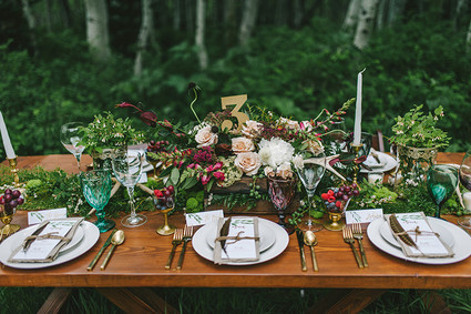 Woodland wedding inspiration