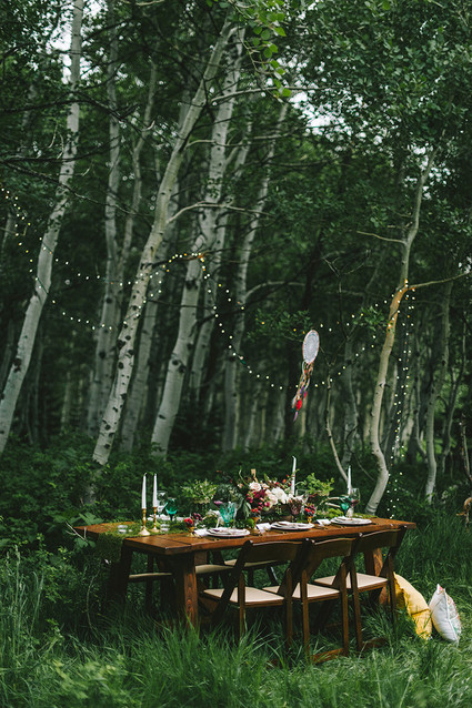 Woodland wedding inspiration