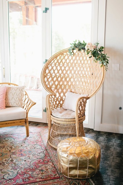 Pink and gold baby shower on 100 Layer Cakelet