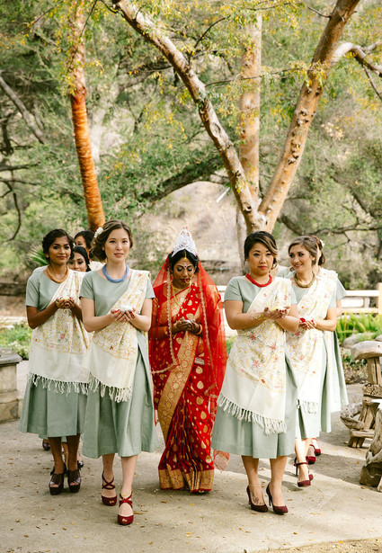 Traditional Indian wedding ceremony