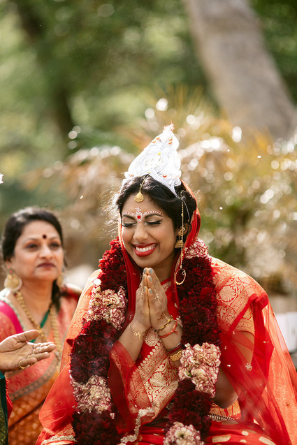 Traditional Indian wedding ceremony
