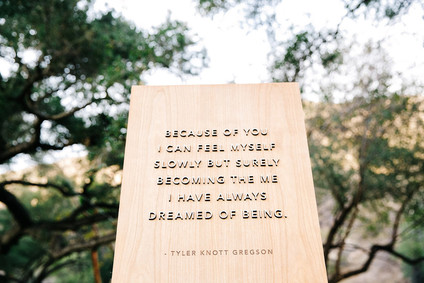 Tyler Knott wedding quote