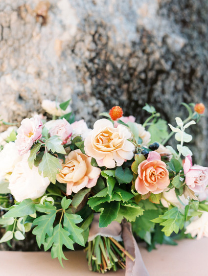 Fall bridal bouquet