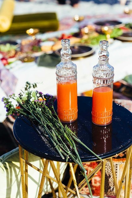 beachside fall picnic