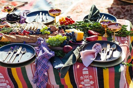 beachside fall picnic