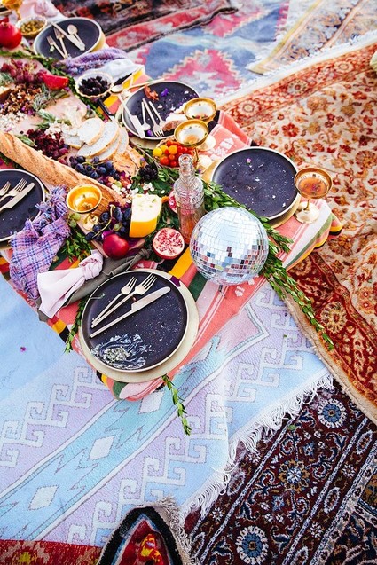 beachside fall picnic