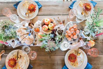 Fall tablescape