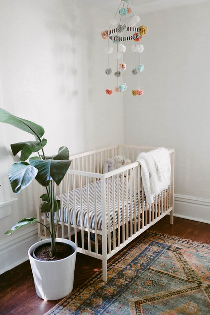 Neutral girl's nursery ideas Inspiration