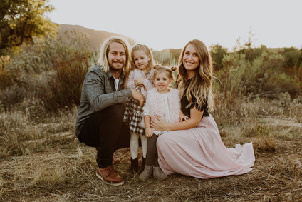 Rustic fall family photos
