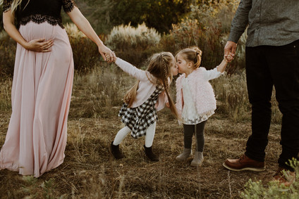 Rustic fall family photos
