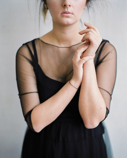 romantic black wedding ideas